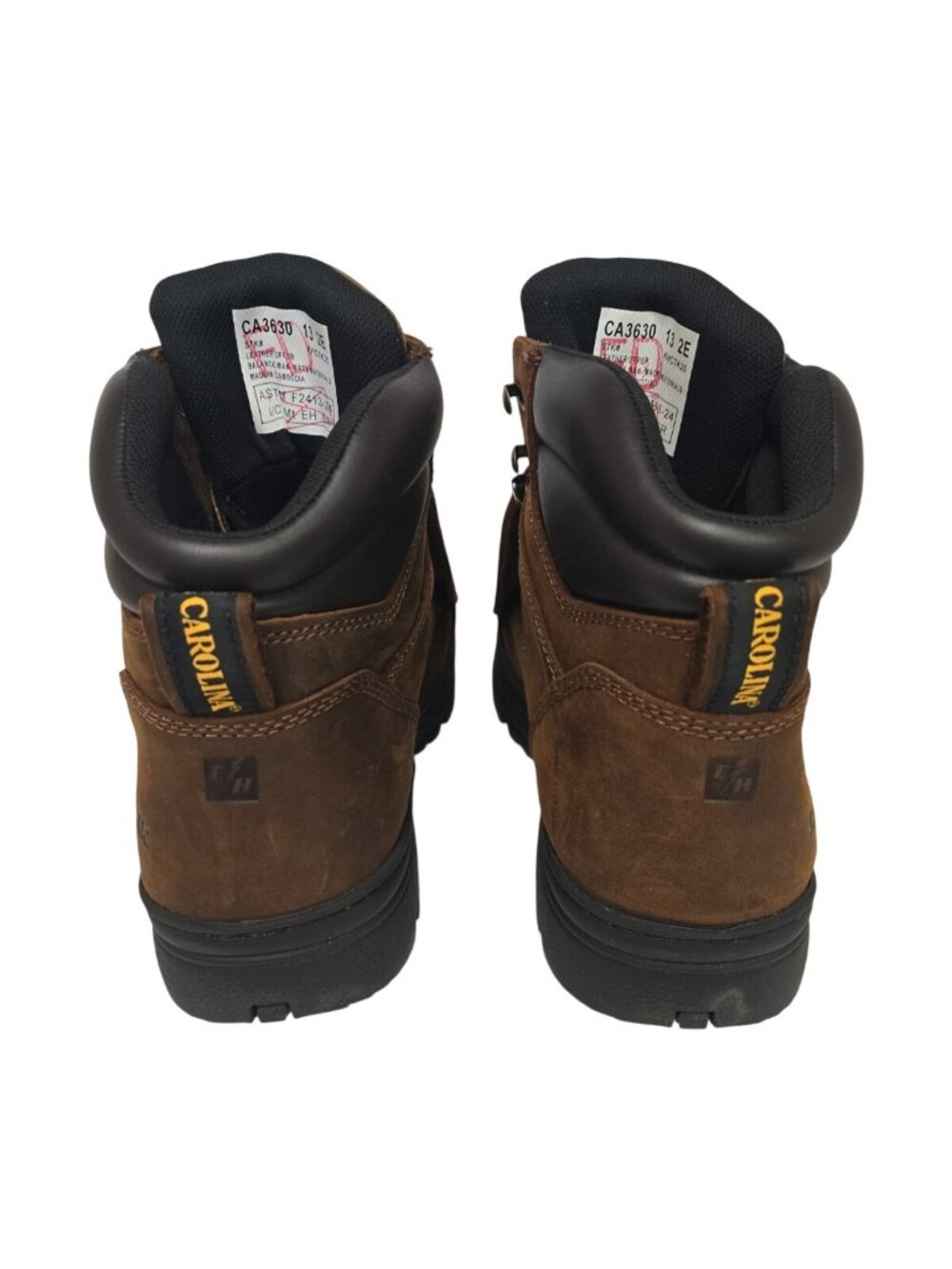 Carolina Men's CA3630 Forman 6" Steel Toe Metguard Work Boot Brown Size 13 2E - Picture 3 of 7